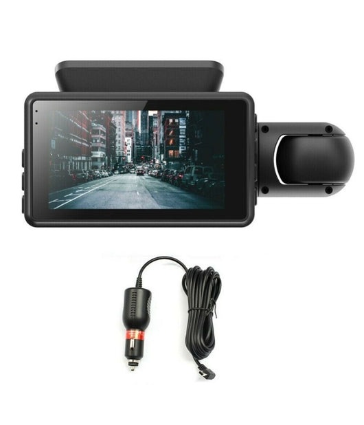 Telecamera Videoregistratore Dvr Auto Full Hd 1080p Display 3" 170° G-sensor Q-ca68         