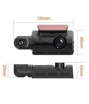 Telecamera Videoregistratore Dvr Auto Full Hd 1080p Display 3" 170° G-sensor Q-ca68         