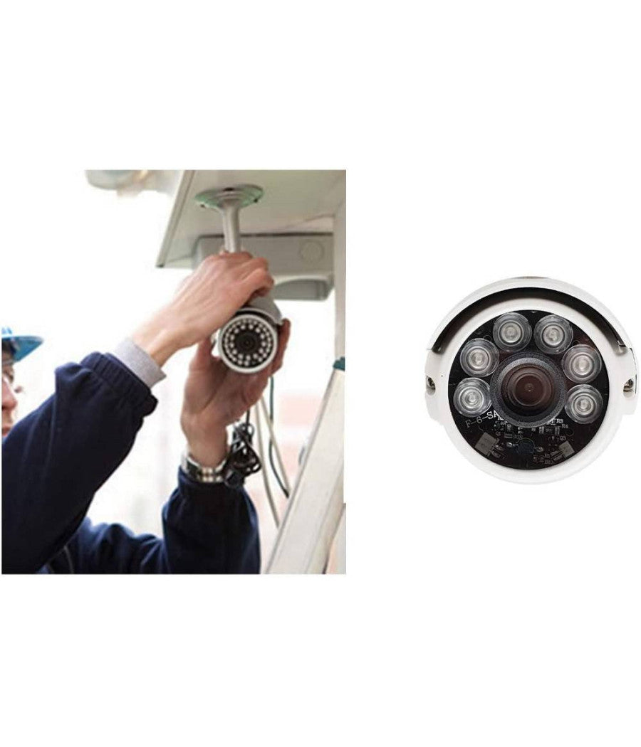 Telecamera Videosorveglianza Ahd 4 Mp Led Array Color Ccd Camera Dx-8805         