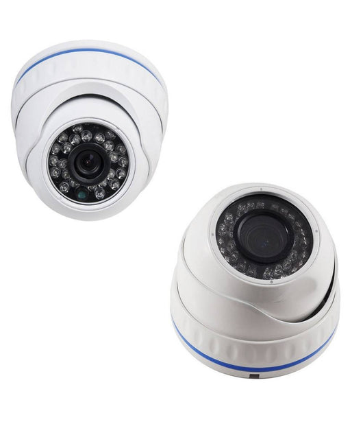 Telecamera Videosorveglianza Dome Ahd 24 Led Infrarossi 2.0mp 3.6mm Lv-347         