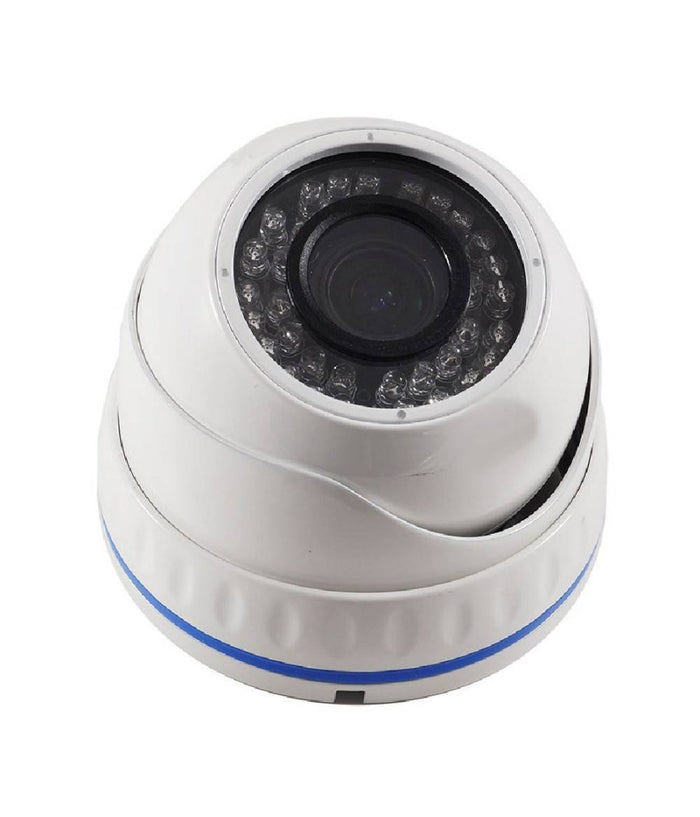 Telecamera Videosorveglianza Dome Ahd 24 Led Infrarossi 2.0mp 3.6mm Lv-347         