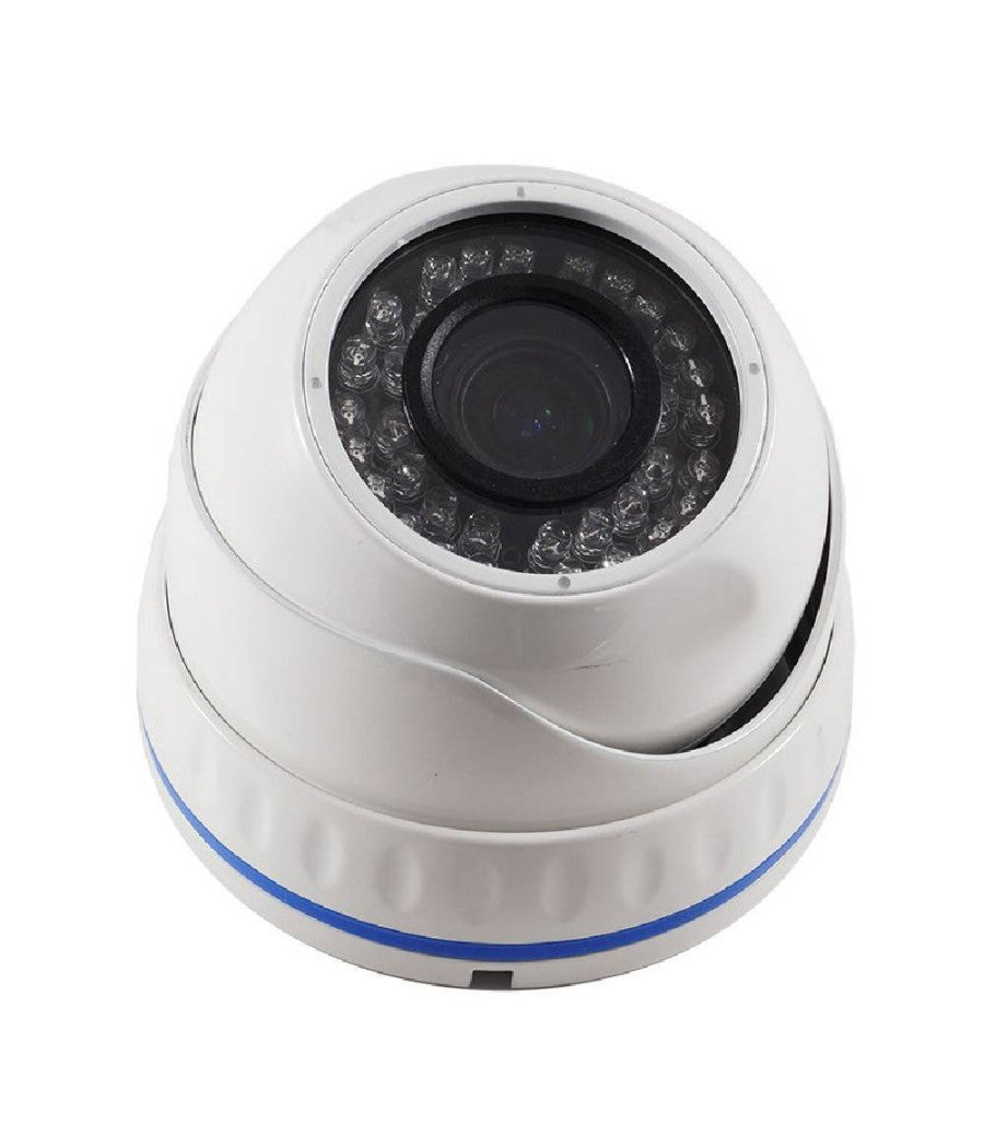 Telecamera Videosorveglianza Dome Ahd 24 Led Infrarossi 2.0mp 3.6mm Lv-347         