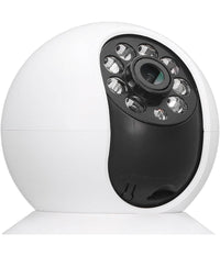 Telecamera Wi-fi Doppia Videocamera Di Sorveglianza Motorizzata 360° Ip44 App         