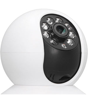 Telecamera Wi-fi Doppia Videocamera Di Sorveglianza Motorizzata 360° Ip44 App         