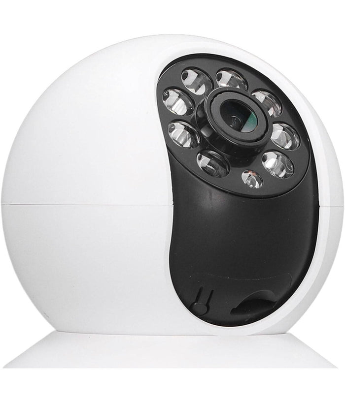 Telecamera Wi-fi Doppia Videocamera Di Sorveglianza Motorizzata 360° Ip44 App         