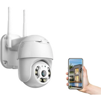 Telecamera Wi-Fi Esterna, Videocamera Di Sorveglianza 1080IP Ptz 360°