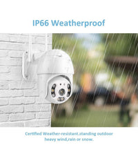 Telecamera Wifi Dome Ptz Ip Camera Sorveglianza 1080p 2mp Audio Bidirezionale         