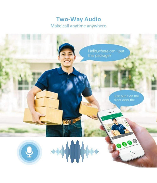 Telecamera Wifi Dome Ptz Ip Camera Sorveglianza 1080p 2mp Audio Bidirezionale         