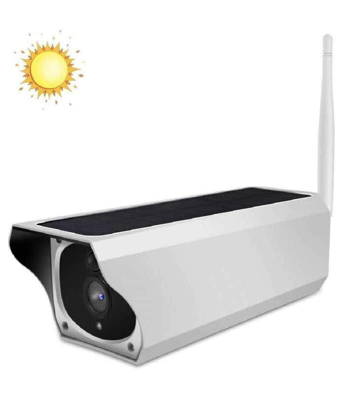 Telecamera Wifi Per Esterni Con Pannello Solare Per Utilizzo Continuo Cw489         