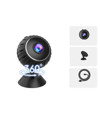 Telecamera Wireless Camera Hd Smart Life Q-s701 Ricaricabile Casa Interni Esterni         