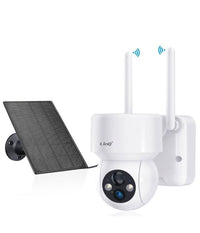 Telecamera Wireless Ricaricabile A Pannello Solare 300w Hd Pixel Full Hd 1080 Ahd5007         