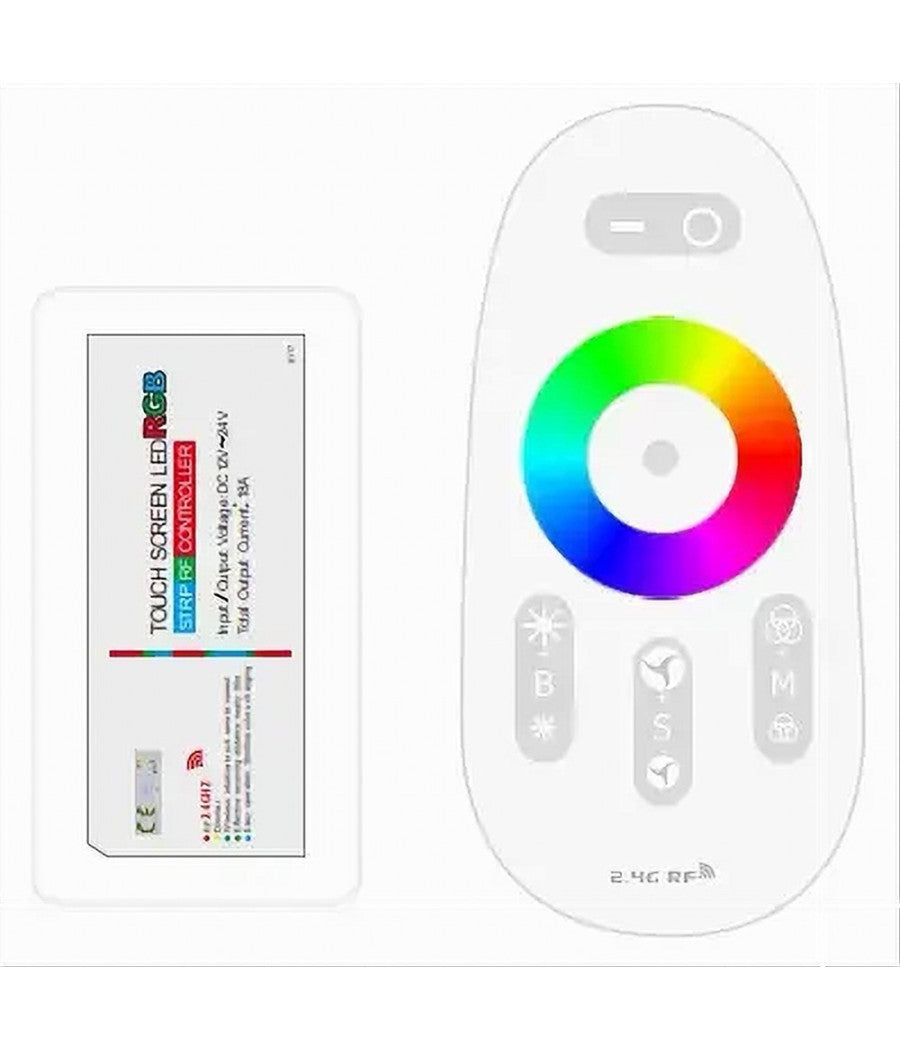 Telecomando 2.4g Touch Screen Controller Illuminazione Striscia Led Rgb Ap1201         