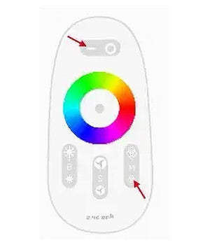 Telecomando 2.4g Touch Screen Controller Illuminazione Striscia Led Rgb Ap1201         