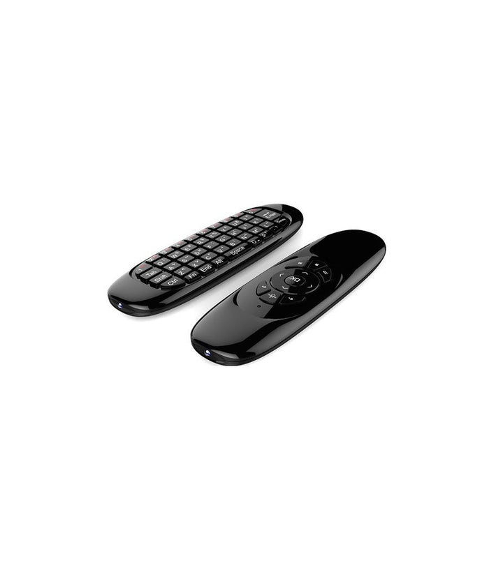 Telecomando Air Mouse C-120 Wireless 2,4 Ghz Mini Tastiera Movimento Android Pc         