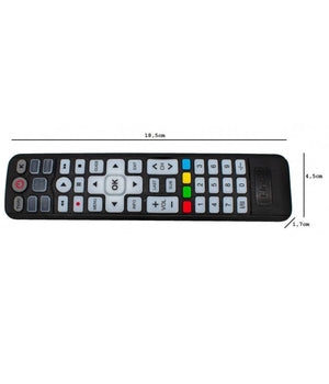 Telecomando Universale 4in1 Urc-4504 Tv Dvb-t Cbl Sat Dvd Vcr Audio Amp Aux Lcd Led         