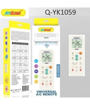 Telecomando Universale A/c Per Aria Condizionata Climatizzatore Q-yk1059 Ricambio         