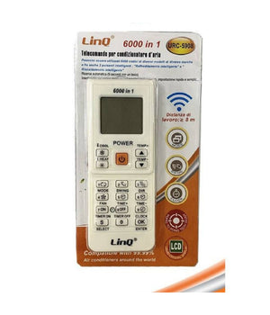 Telecomando Universale Compatibile Per Condizionatori D'aria 6000 In 1 Urc-5908         