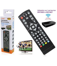 Telecomando Universale Per Decoder Tv Digitale Set-top Box Dh1692 Dh1661 Yk9261         