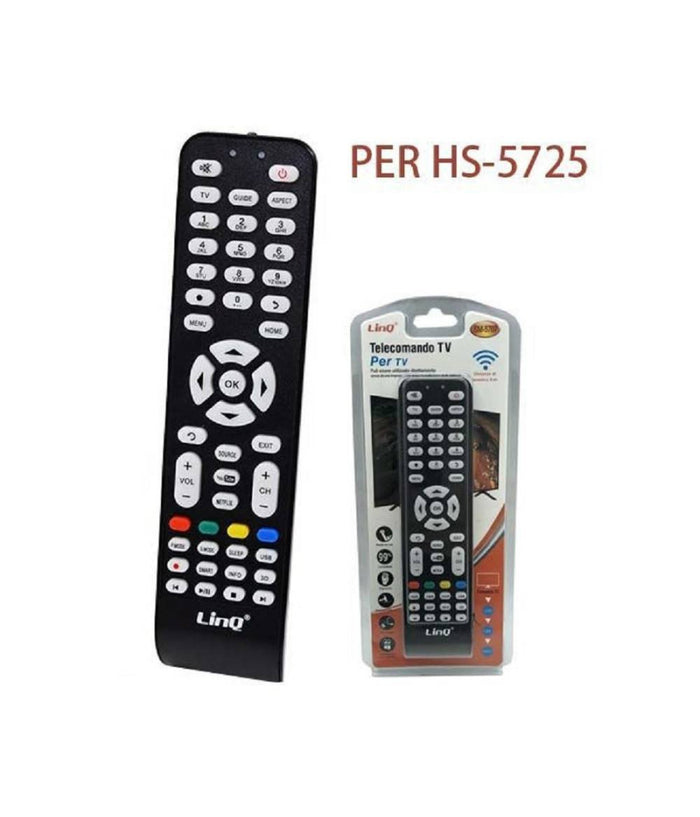 Telecomando Universale Per Tv Hisense Led Lcd Hs-5725 Universal Remote Control         