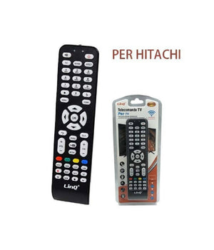 Telecomando Universale Per Tv Hitachi Led Lcd Ht-5729 Universal Remote Control         