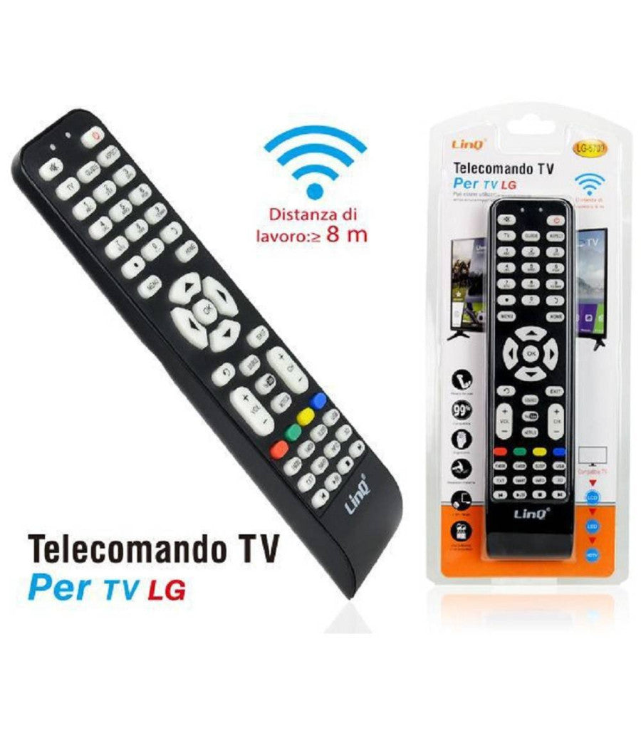 Telecomando Universale Per Tv Lg Universal Remote Control Lg-5709 Sostitutivo         