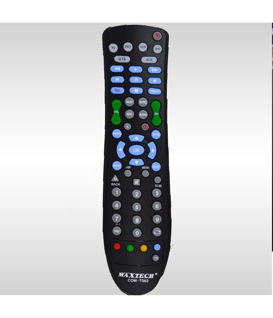 Telecomando Universale Programmabile 6in1 Per Tutte Le Tv Dvb-t Dvd Sat Aux Vcr         