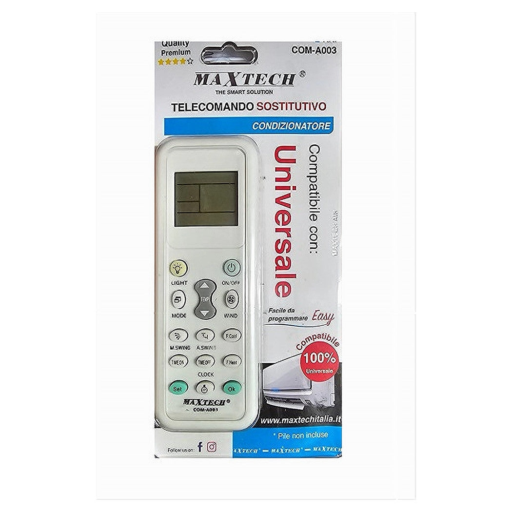 Telecomando Universale Ricambio Compatibile Condizionatore Climatizzatore Com-a003         