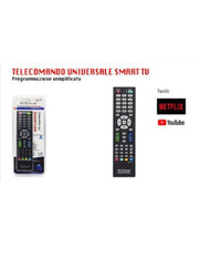 Telecomando Universale Sostitutivo Smart Tv / Tv Facile Da Programmare Com-t004         
