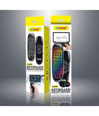 Telecomando Wireless Ricaricabile Tastiera Remota Air Mouse Rgb Q-a09 Smart Tv Box         