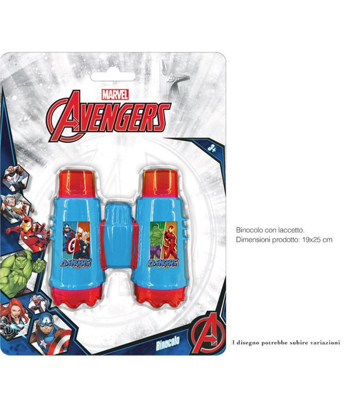Binocolo Avventura Avengers Marvel Gioco Giocattolo Bambini Con Luci E Suoni         