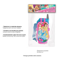 Trade Shop - Telefono A Pile Principesse Disney Gioco Giocattolo Bambini Con Luci E Suoni -