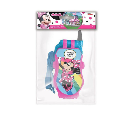 Trade Shop - Telefono A Pile Minnie Disney Gioco Giocattolo Bambini Con Luci E Suoni -