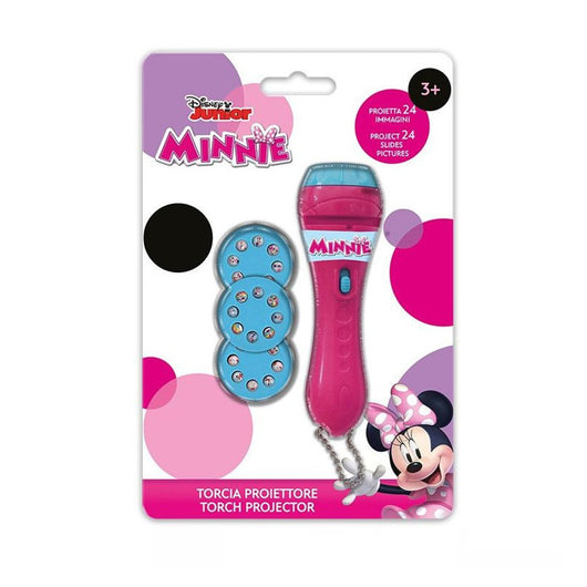 Trade Shop - Torcia Proiettore Minnie Disney 24 Immagini Da Proiettare Giocattolo Bambini -