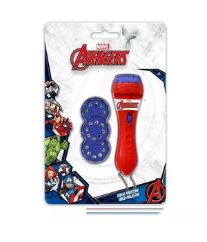 Torcia Proiettore Avengers Marvel 24 Immagini Da Proiettare Gioco Bambini         