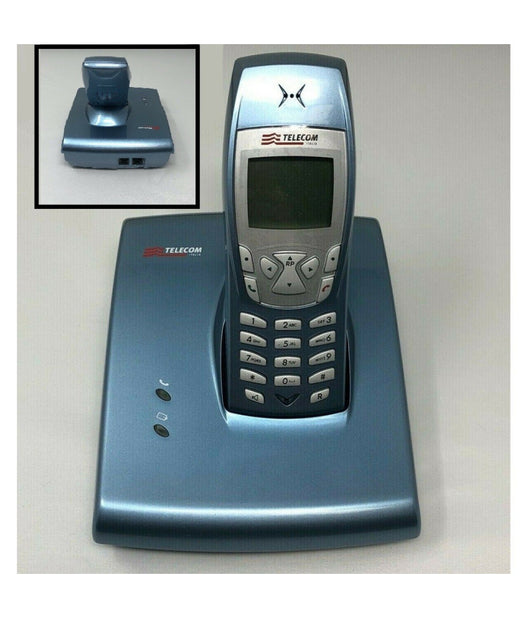 Telefono Cordless Telecom Sirio 187 Plus Vivavoce Rubrica Tastiera Illuminata         