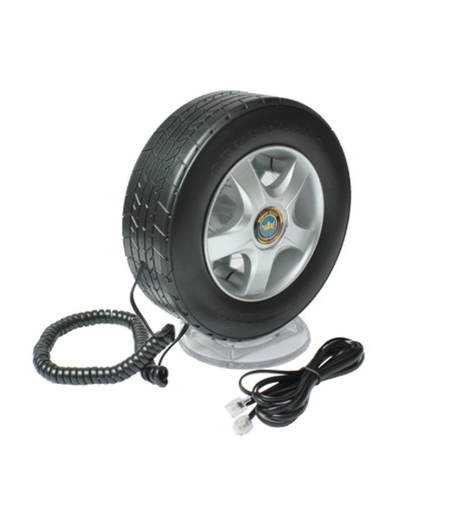 Telefono Fisso A Forma Di Ruota Auto Pneumatico Per Casa Da Scrivania Whell         