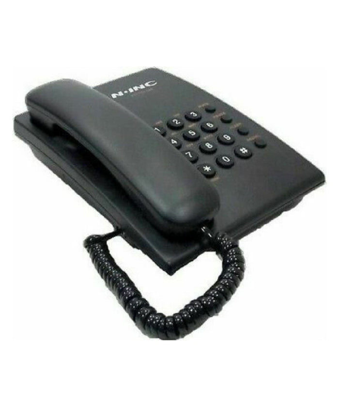 Trade Shop - Telefono Fisso Casa Ufficio Con Filo Da Tavolo O A Parete Funzione Silenzioso -