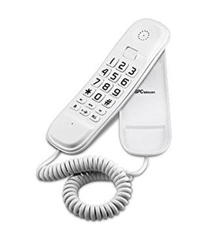 Telefono Fisso Da Muro O Tavolo Scrivania Con Tasti Grandi Retro Illuminati Luce         