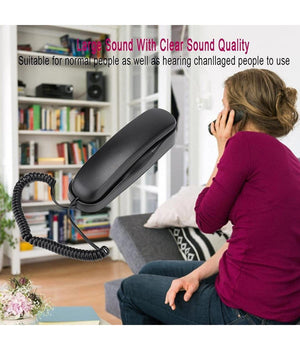 Telefono Nessuna Funzione Visiva Ampio Suono Nessun Id Chiamante Per Hotel Casa         