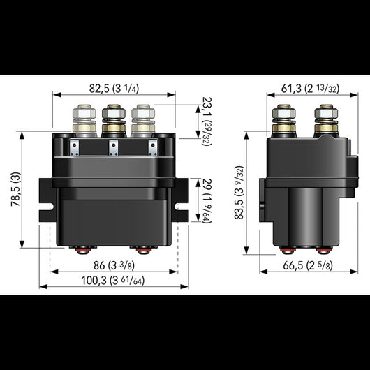 TELERUTTORE 3 TERMINALI 12V