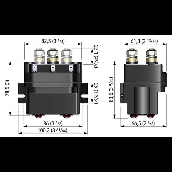 TELERUTTORE 3 TERMINALI 12V