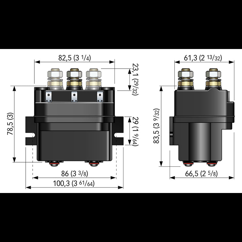 TELERUTTORE 3 TERMINALI 12V