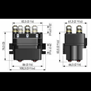 TELERUTTORE 4 TERMINALI 12V
