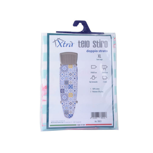 Telo Asse Stiro 2 Strati Clip 130X50 Xtra 09896