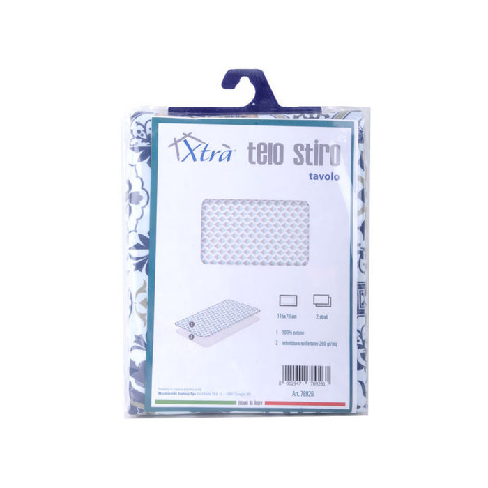 Telo Asse Stiro 2 Strati Tavolo 115X70 Xtra 09905