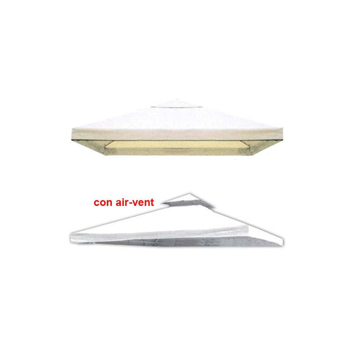 Telo con Airvent per Gazebo da 3x3 metro