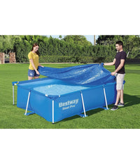 Trade Shop - Telo Copertura Per Piscina Steel Pro 259x170x61cm Fuori Terra Rettangolare 58105 -