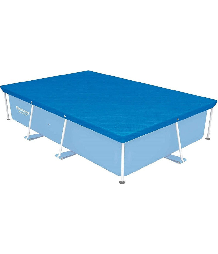 Trade Shop - Telo Copertura Per Piscina Steel Pro 259x170x61cm Fuori Terra Rettangolare 58105 -