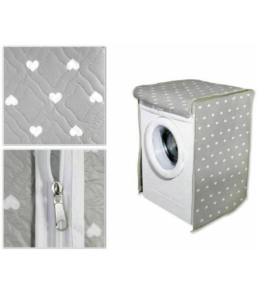 Telo Copri Lavatrice Copertura Fantasia Universale Trapuntato 63 X 58 X 85 Cm         