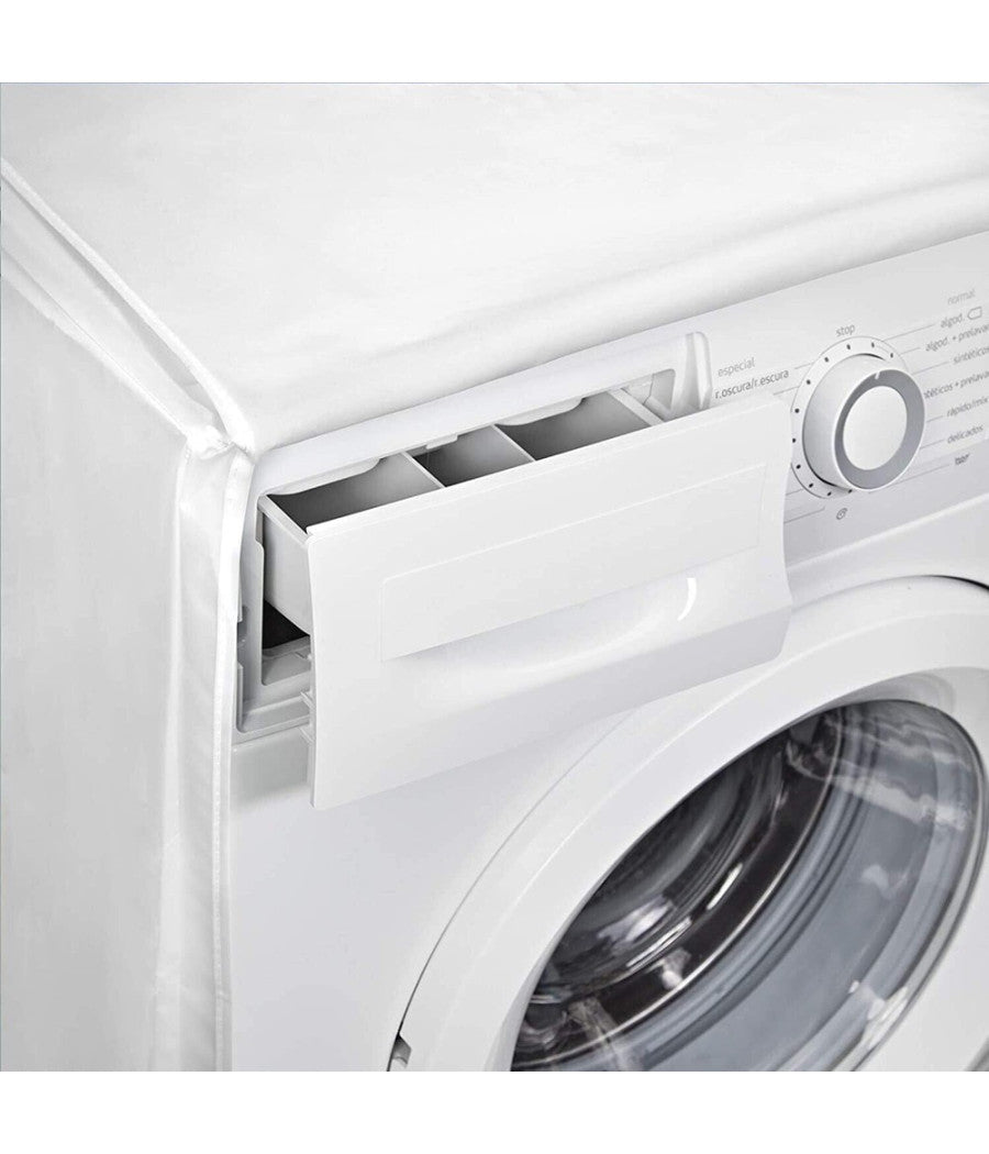 Telo Copri Lavatrice Da Esterno Copertura Impermeabile Cerniera 57x62x82cm 59490         